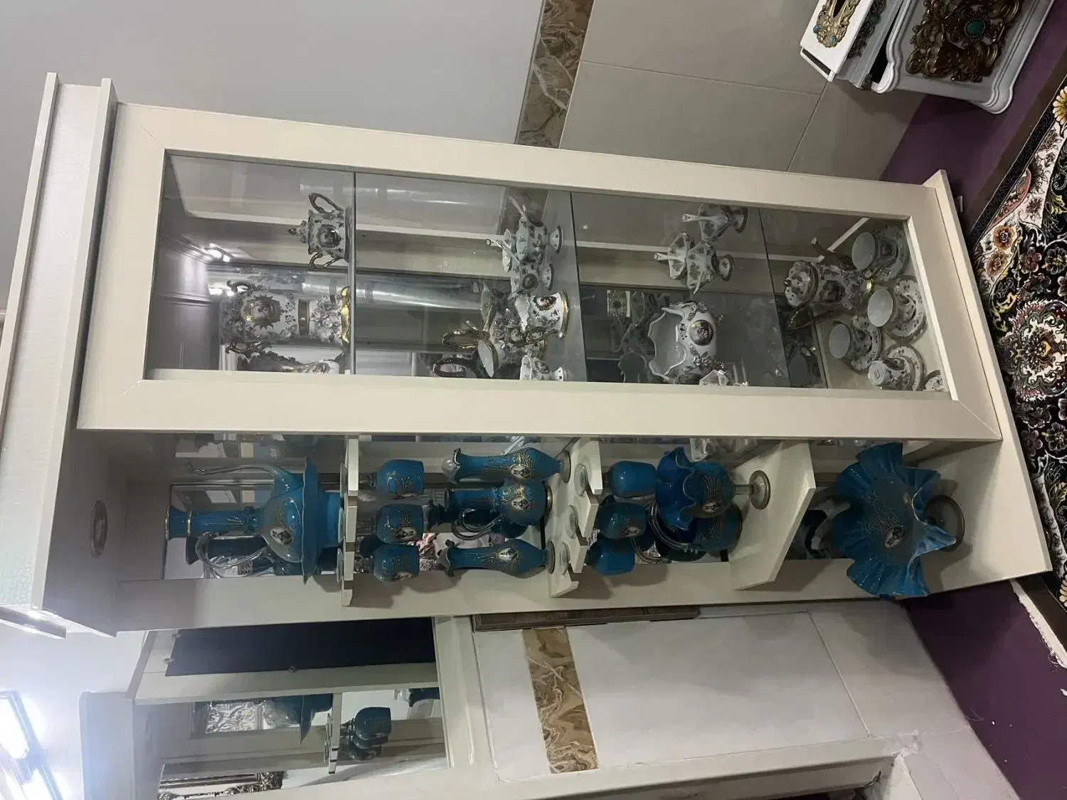 بوفه ترو تمیز درب کشویی|بوفه، ویترین، کنسول|یزد, |دیوار