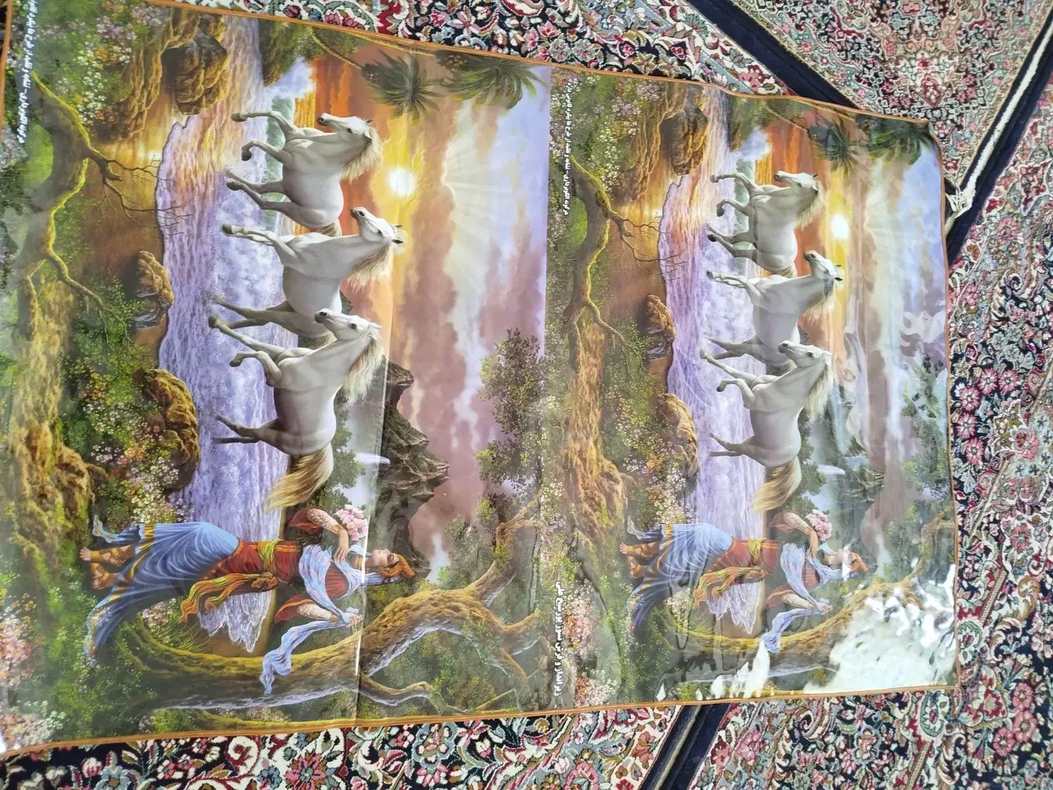 زیر قیلونی نسوز|سفره، حوله، دستمال آشپزخانه|بروجرد, |دیوار