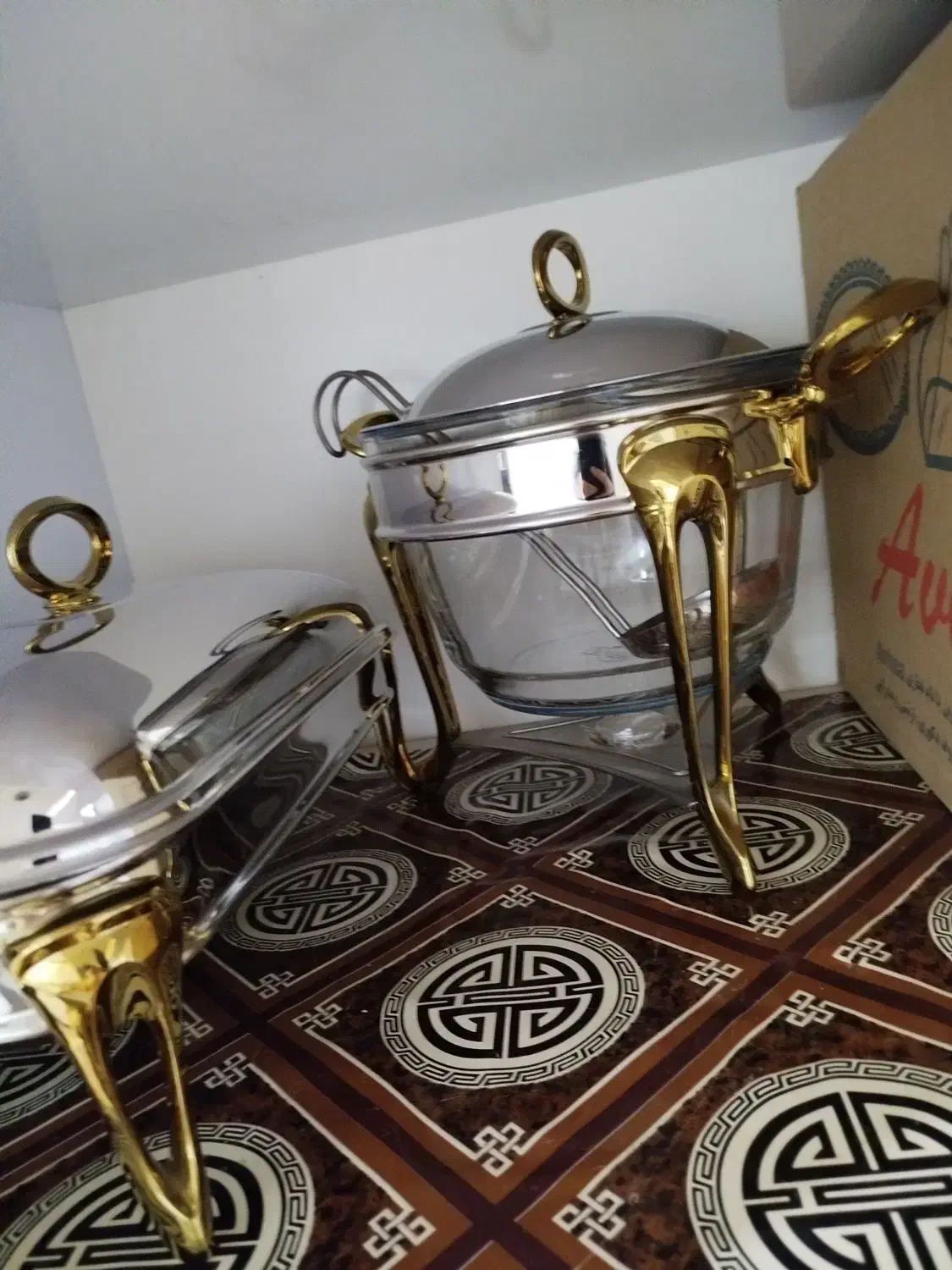 دو عدد سوفله نو|ظروف سرو و پذیرایی|باغ حلی, |دیوار