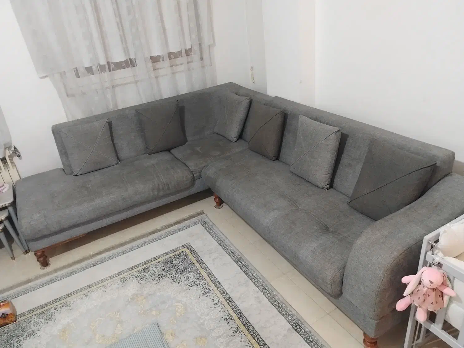 مبل ال|مبلمان خانگی و میز عسلی|حبیب آباد, |دیوار