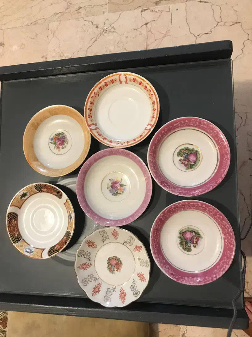 نعلبکی قدیمی|ظروف سرو و پذیرایی|تهران, صادقیه|دیوار