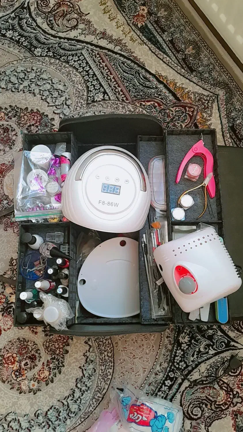 وسایل کاشت ناخن|آرایشی، بهداشتی، درمانی|باغستان, |دیوار