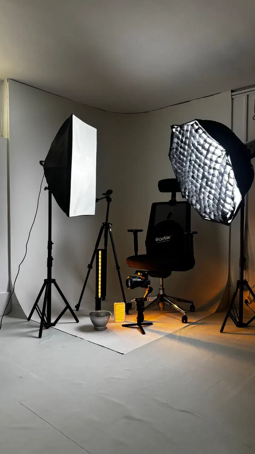 اجاره استودیو تولید محتوا|اجارهٔ کوتاه‌مدت دفتر کار و فضای آموزشی|مشهد, استاد یوسفی (شهرک غرب)|دیوار