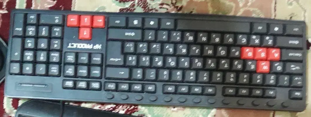 کیبورد کامپیوتر صفر صفر نو بدون استفاده|قطعات و لوازم جانبی رایانه|دهدشت, |دیوار