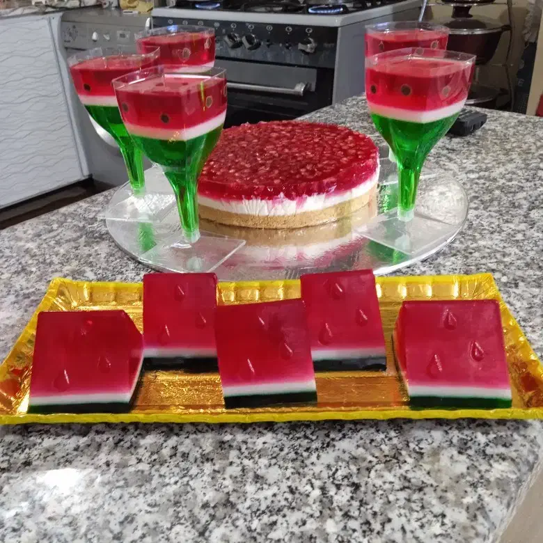 ژله شب یلدا و چیز کیک|خوردنی و آشامیدنی|شهرکرد, |دیوار