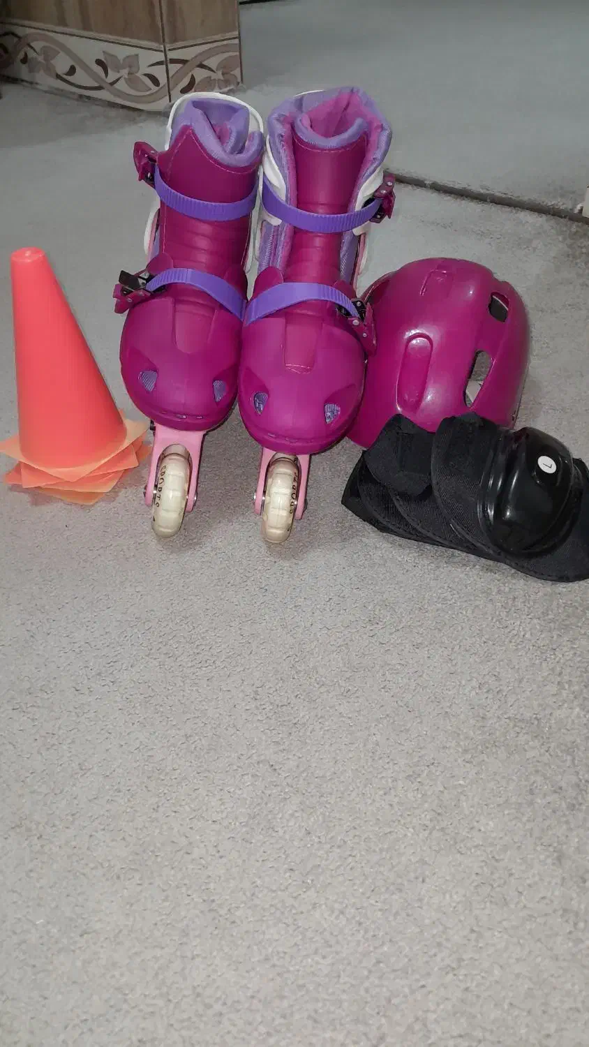 کفش اسکیت دخترانه|کفش و لباس بچه|خان ببین, |دیوار