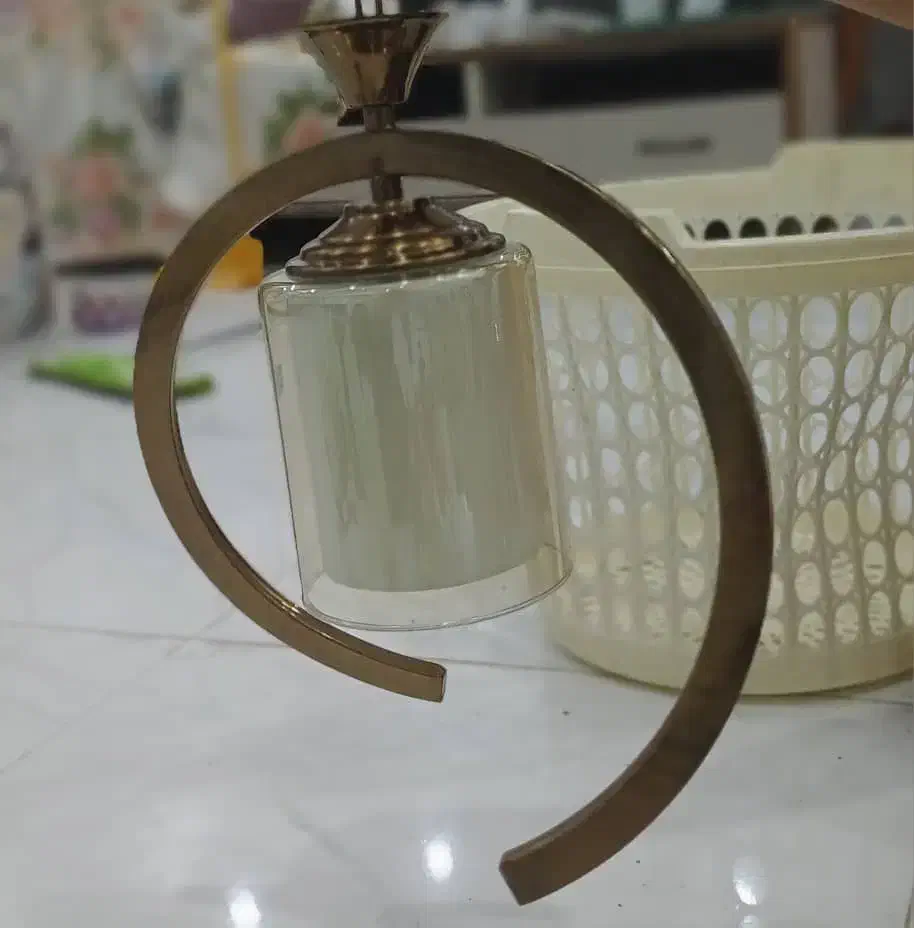 ست کامل لوستر برنز ۵تیکه|لوستر و چراغ آویز|ساوه, |دیوار