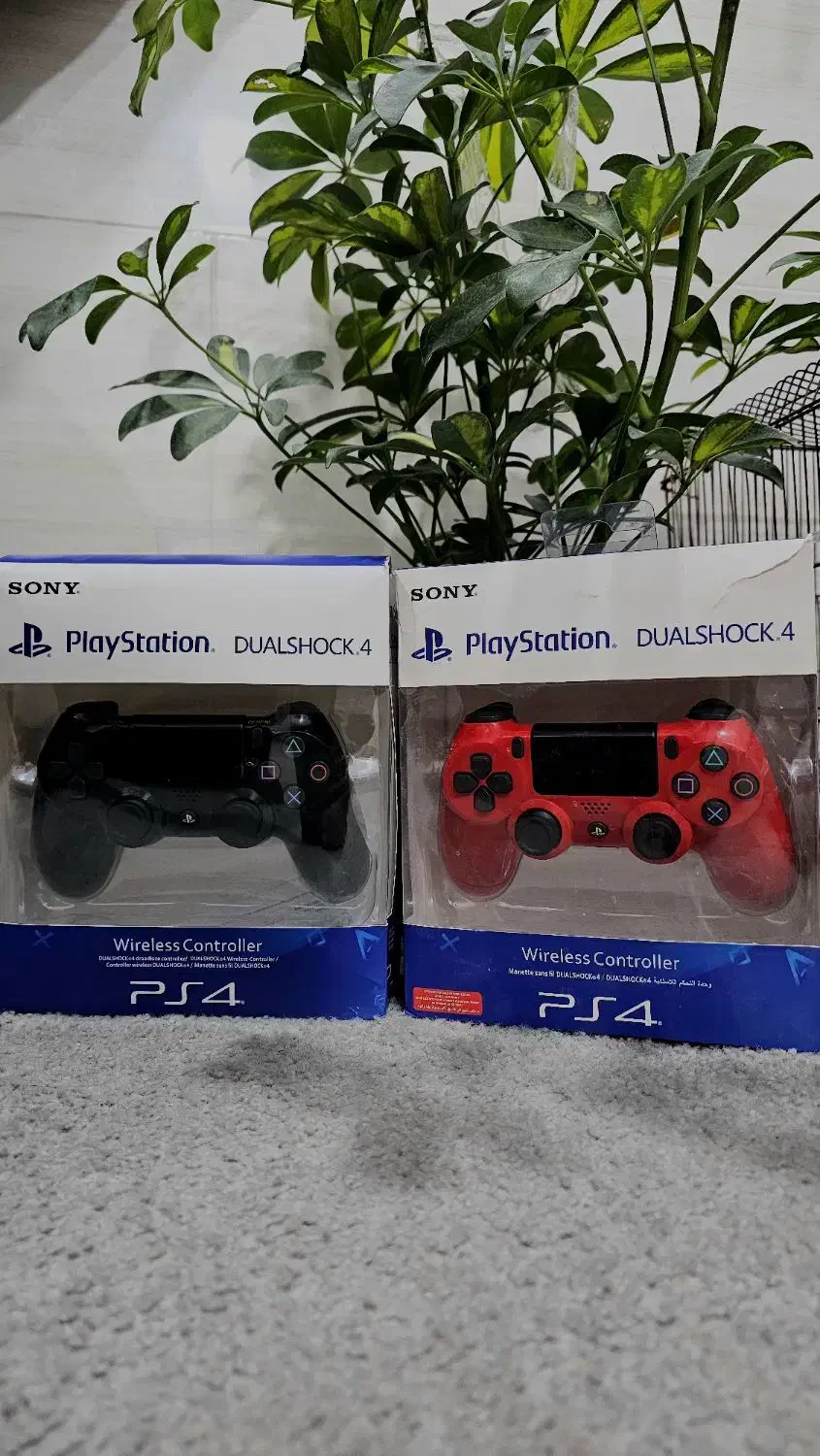 دو دسته pes4اصل|کنسول، بازی ویدئویی و آنلاین|برازجان, |دیوار