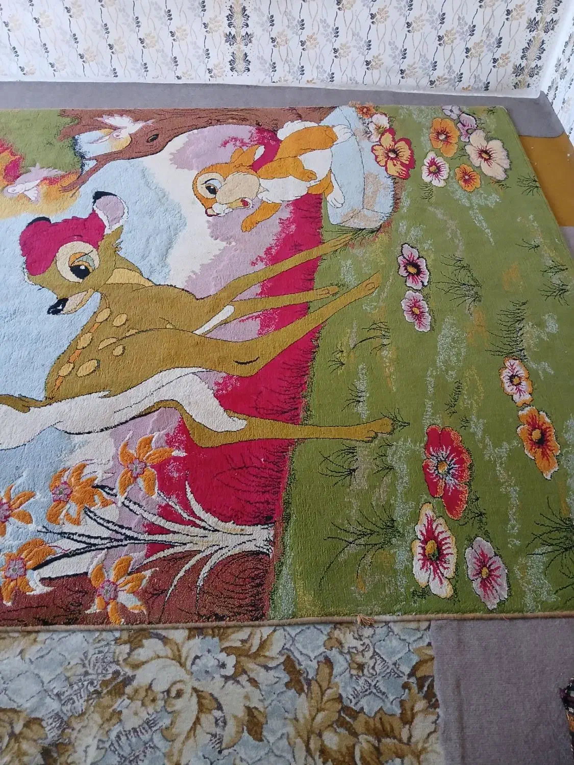 گلیم فرش|گلیم، جاجیم، گبه|کرمانشاه, |دیوار