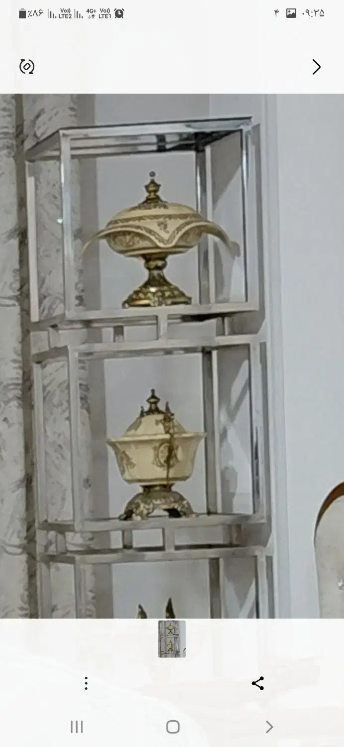 ویترین فلزی سیلور|بوفه، ویترین، کنسول|قرچک, شهرک طلائیه|دیوار