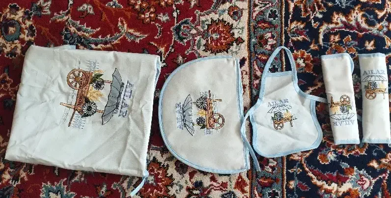 وسایل اشپزخونه نو نو|سفره، حوله، دستمال آشپزخانه|بیرانوند, |دیوار