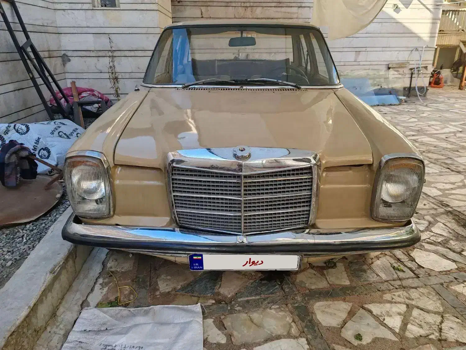 بنز معماری 220|خودرو کلاسیک|قم, نیروگاه|دیوار