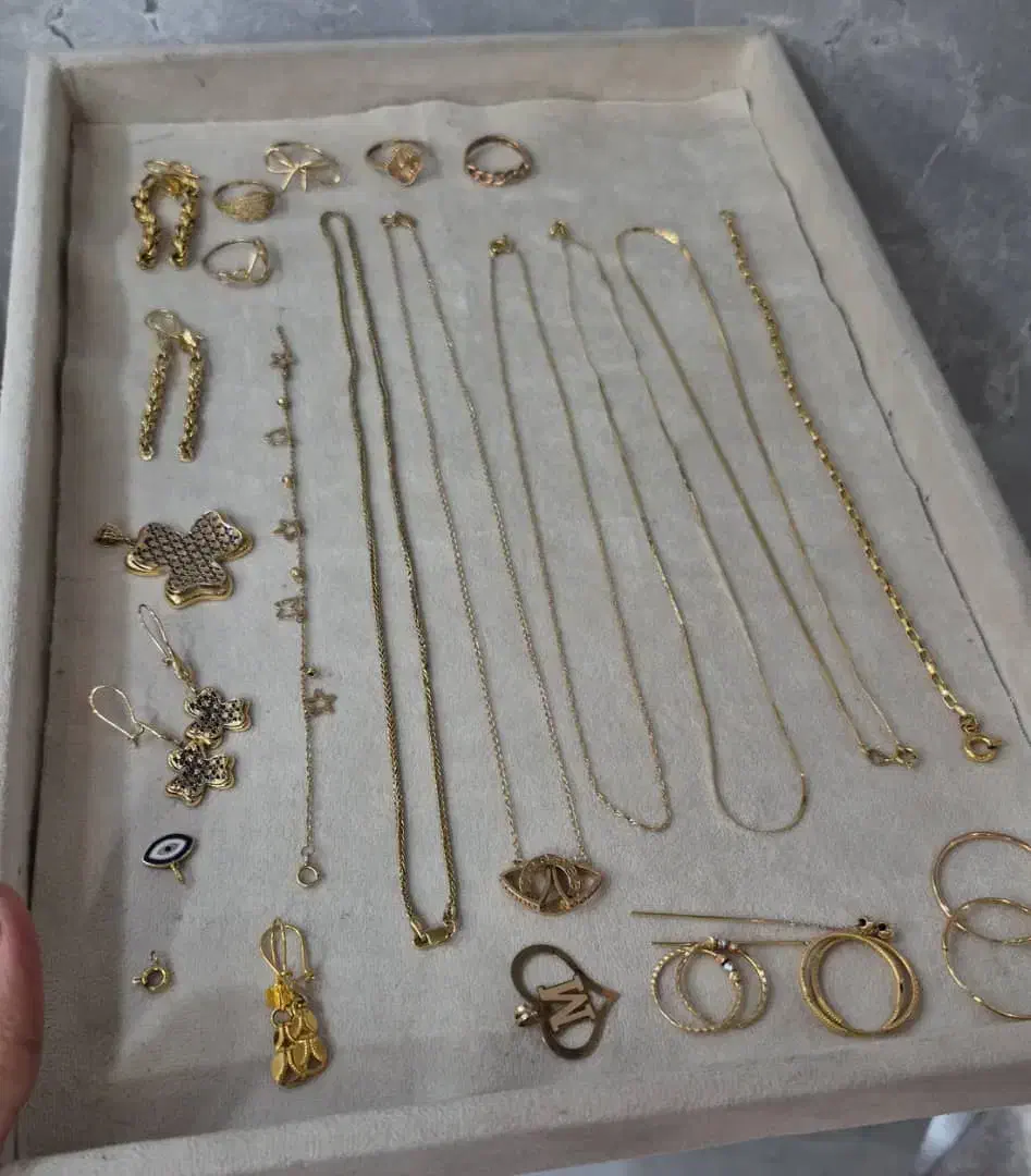 انواع طلاهای بدون اجرت و کم اجرت|جواهرات|قزوین, |دیوار