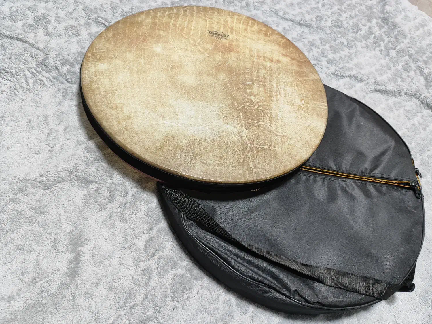 دف سما مدل رمو|سازهای سنتی|رشت, کوی قدس|دیوار