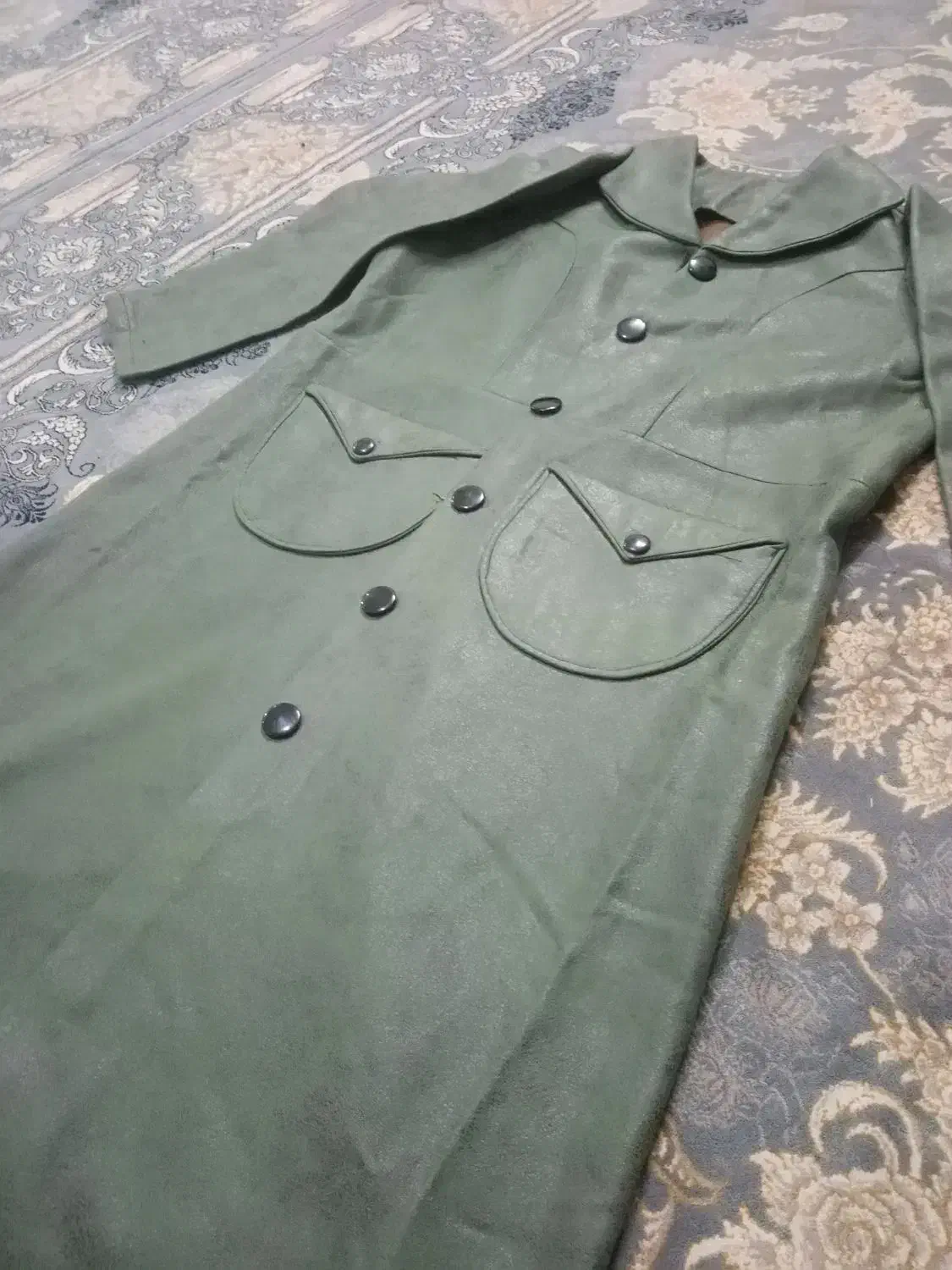 پالتو مخمل کوب پوست ماری داخل پشمی|لباس|سبزوار, جهاد کشاورزی|دیوار