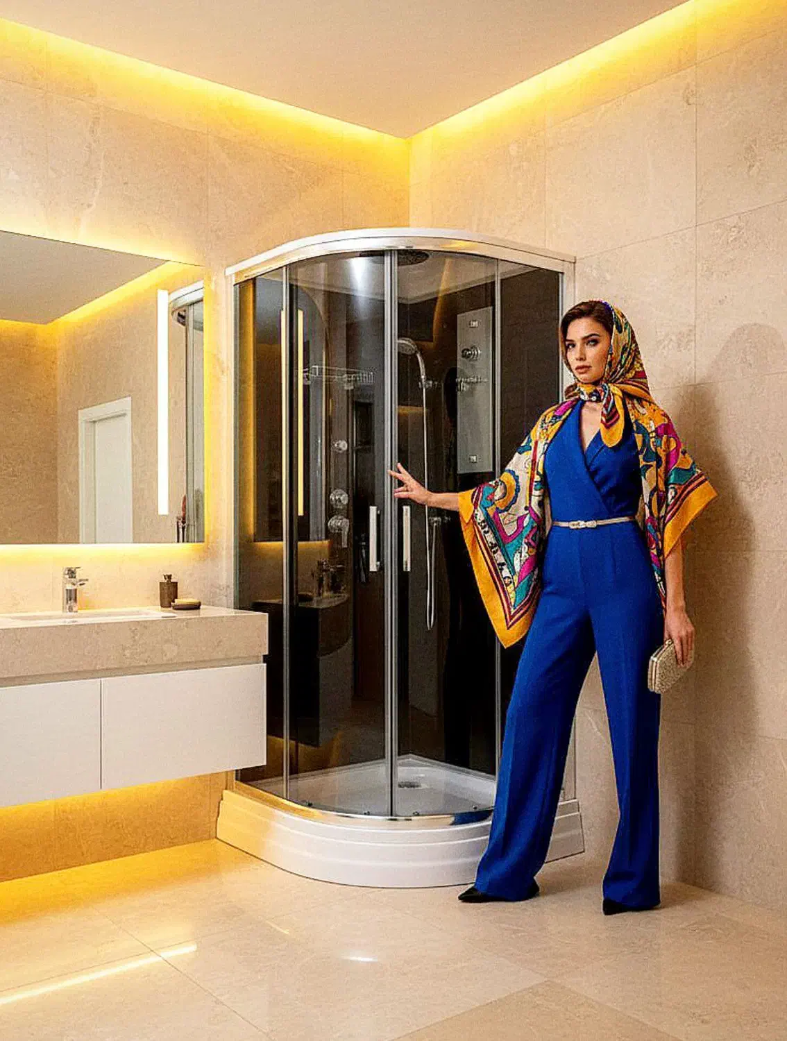 کابین دوش برای آپارتمان‌های شهری وان جکوزی سوناخشک|لوازم حمام|تهران, کوی بیمه|دیوار