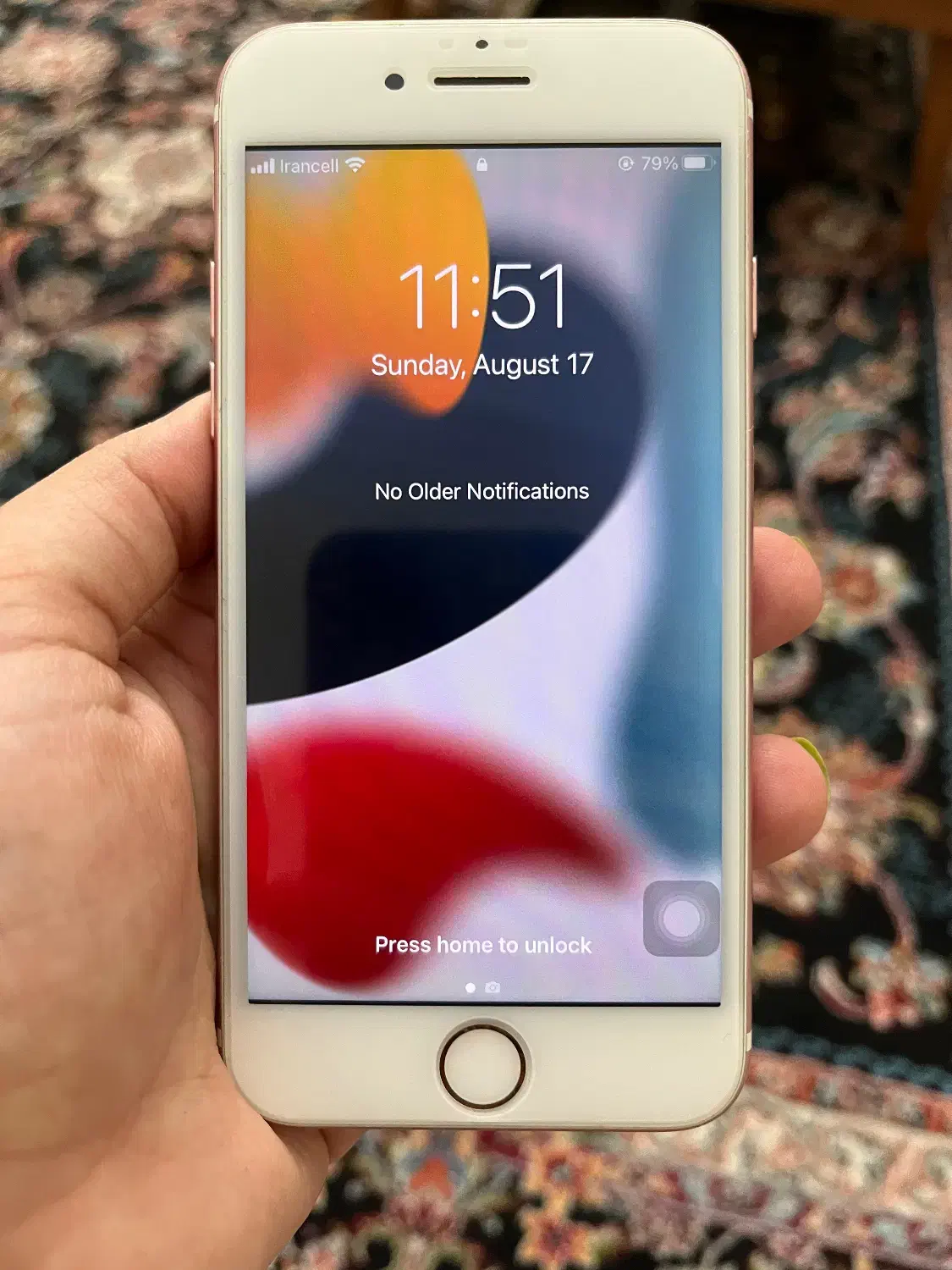 گوشی آیفون ۷ رزگلد سالم سالم|موبایل|تهران, گلستان (شهرک راه آهن)|دیوار