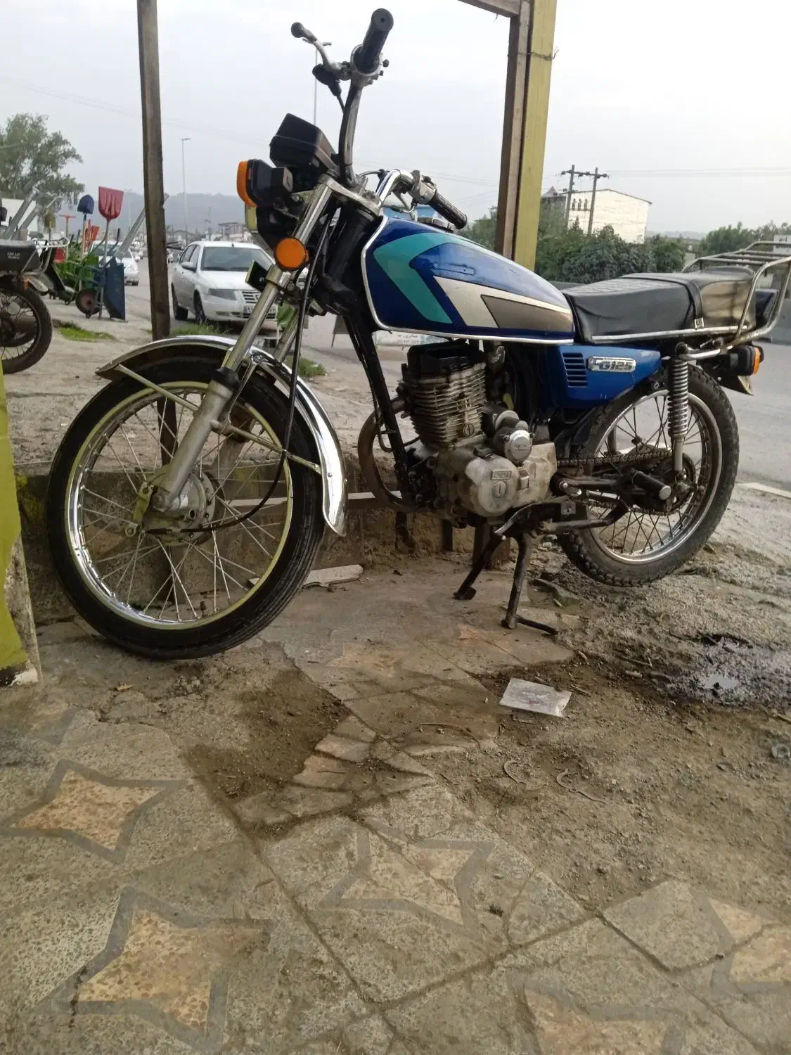 موتور87برگه مزائده به شرط|موتورسیکلت|قائم‌شهر, |دیوار