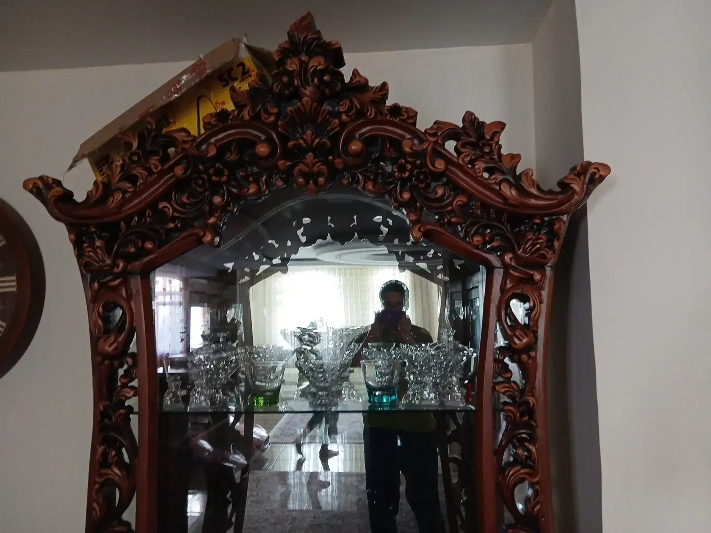 بوفه رنگ فندقی|بوفه، ویترین، کنسول|کرج, مهرویلا شمالی|دیوار