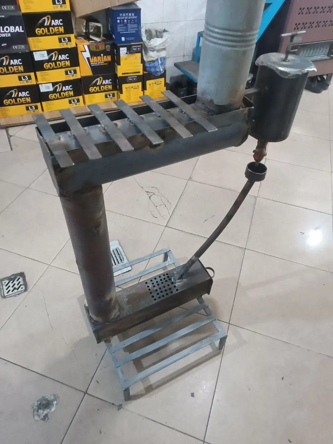 بخاری با روغن سوختی|بخاری، هیتر، شومینه|تبریز, |دیوار