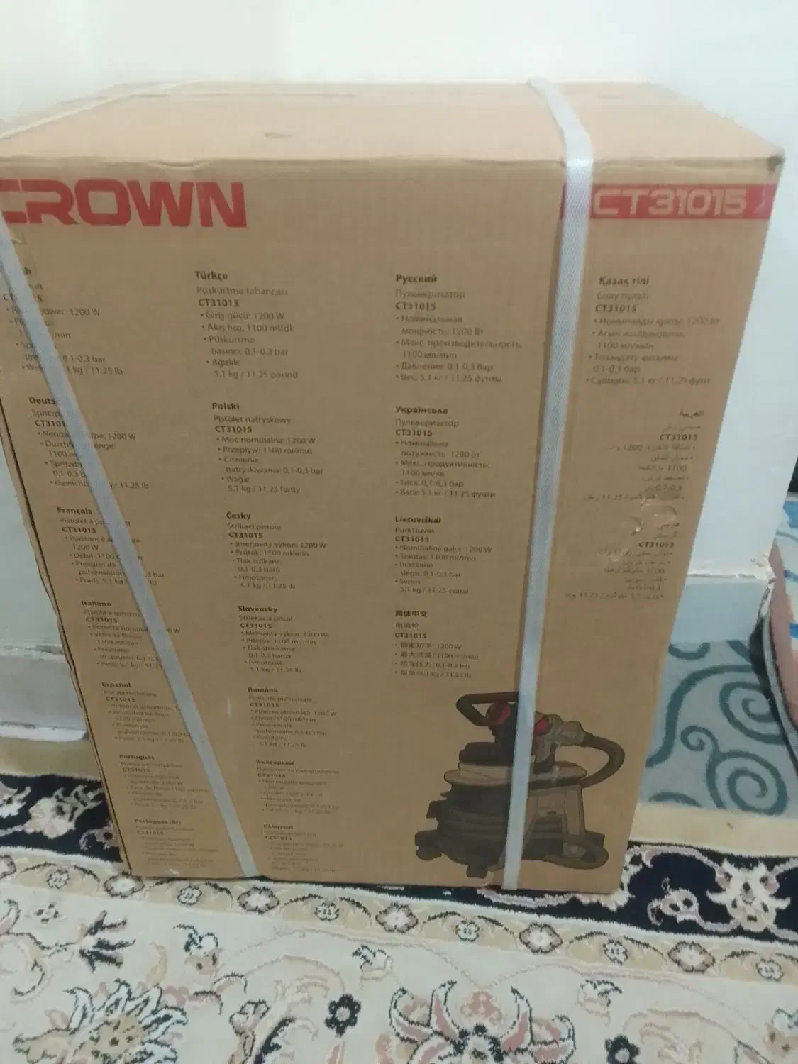 پیستوله برقی کروون با  لوازمش نو اک برای رنگ کاری|ابزارآلات|کرج, عظیمیه|دیوار