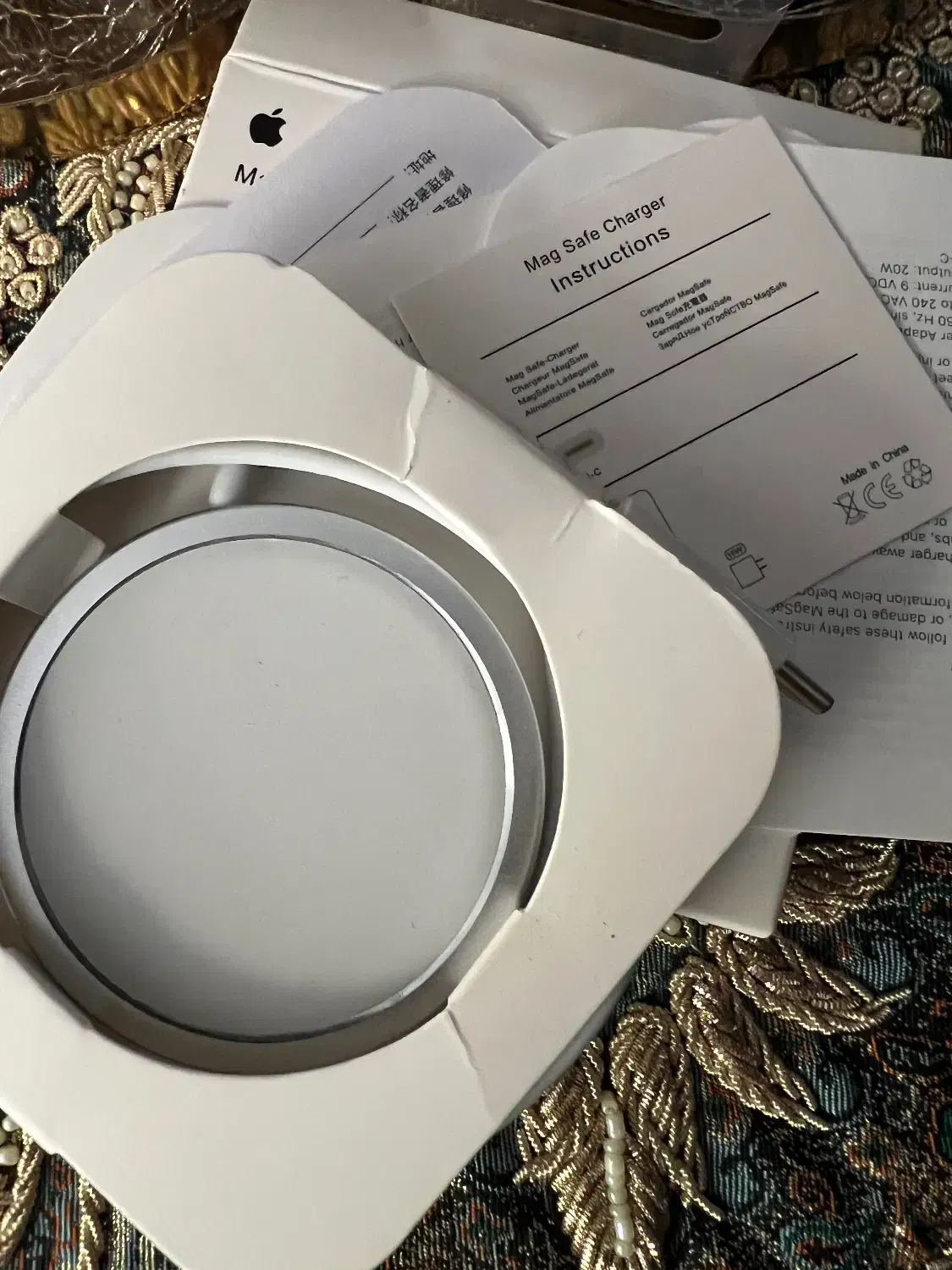 شارژر بی سیم 15وات اپل مدل MagSafe اورجینال - اصلی|لوازم جانبی موبایل و تبلت|رشت, شهرک پردیسان|دیوار