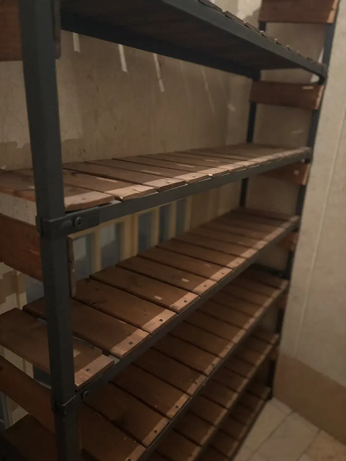 قفسه چوبی و فلزی|کتابخانه، شلف، قفسههای دیواری|تهران, نیکنام|دیوار