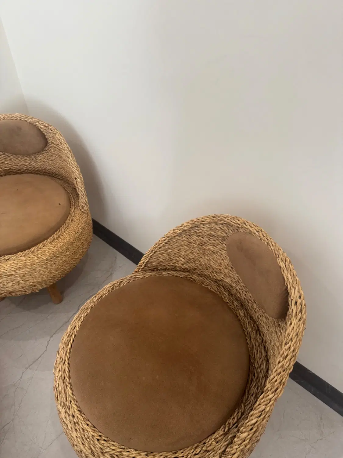 مبل حصیری|مبلمان خانگی و میز عسلی|کرج, شهرک جهان‌نما|دیوار
