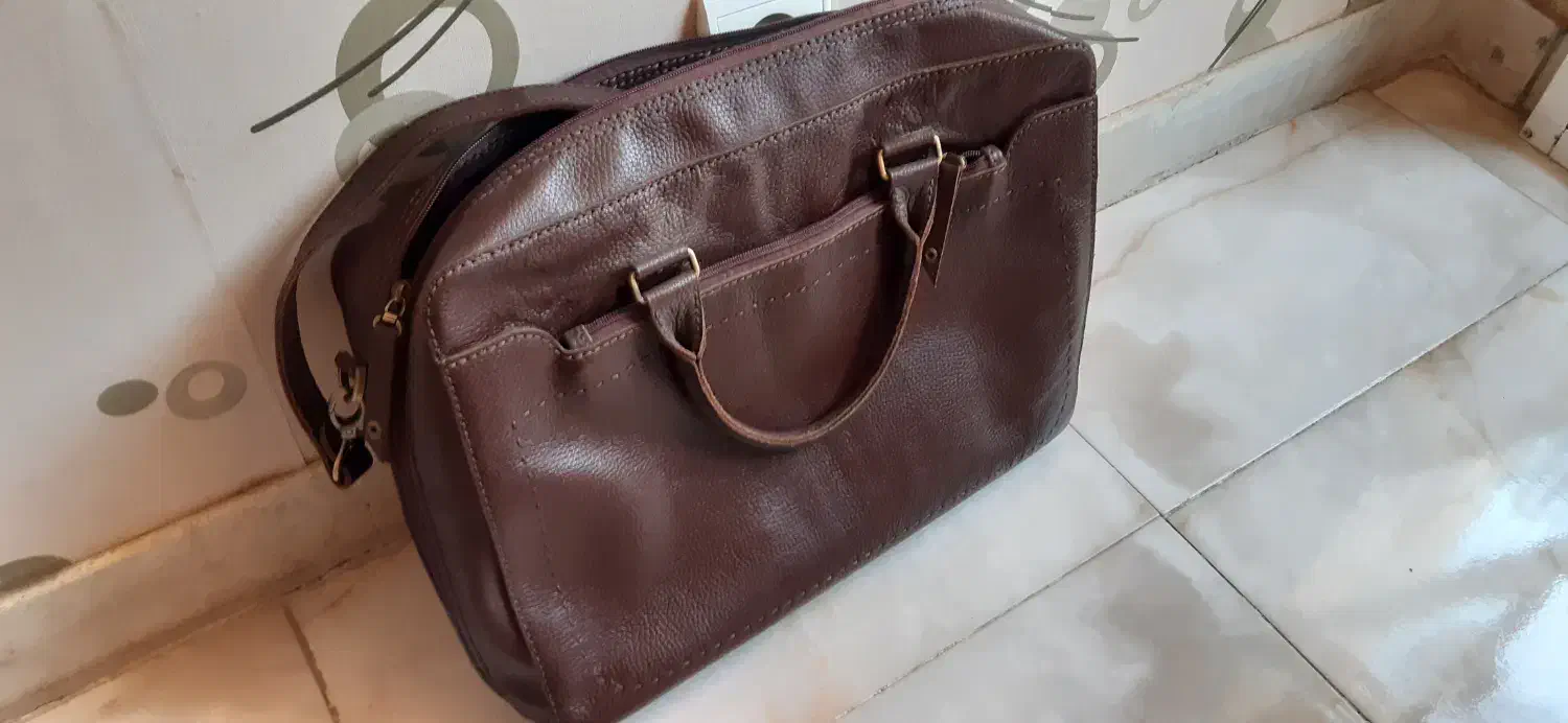 کیف مهندسی ۱۰۰ درصد چرم طبیعی گاو|کیف، کفش، کمربند|کرج, کیانمهر|دیوار