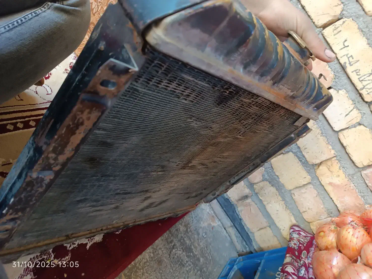 رادیاتور برنجی نیسان|قطعات یدکی و لوازم جانبی|گرمی, |دیوار