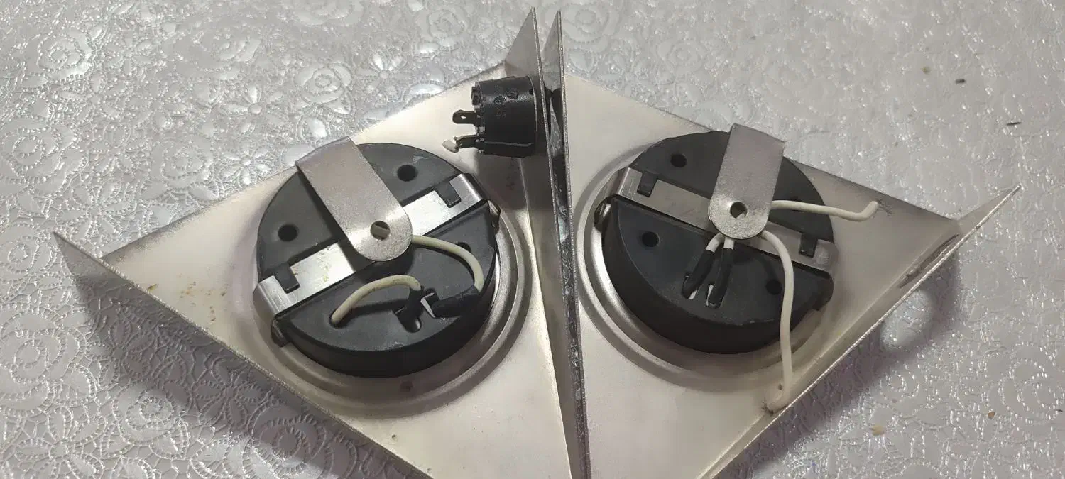 قاب استیل هالوژن|لامپ و چراغ|مشهد, عامل|دیوار