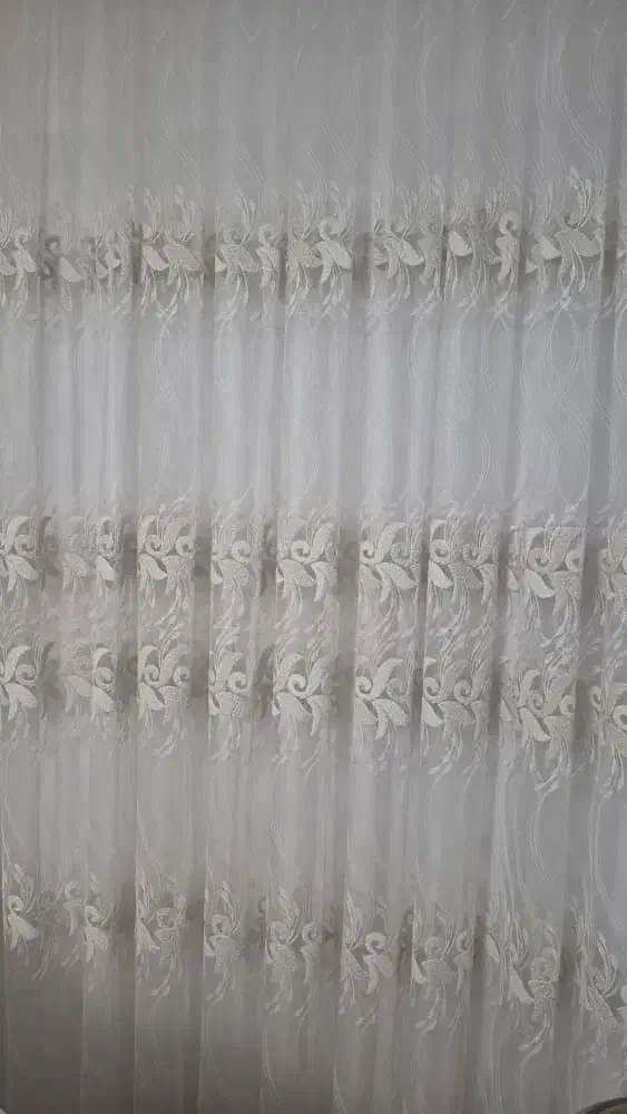 فروش پرده حریر توری|پرده، رانر، رومیزی|نمین, |دیوار