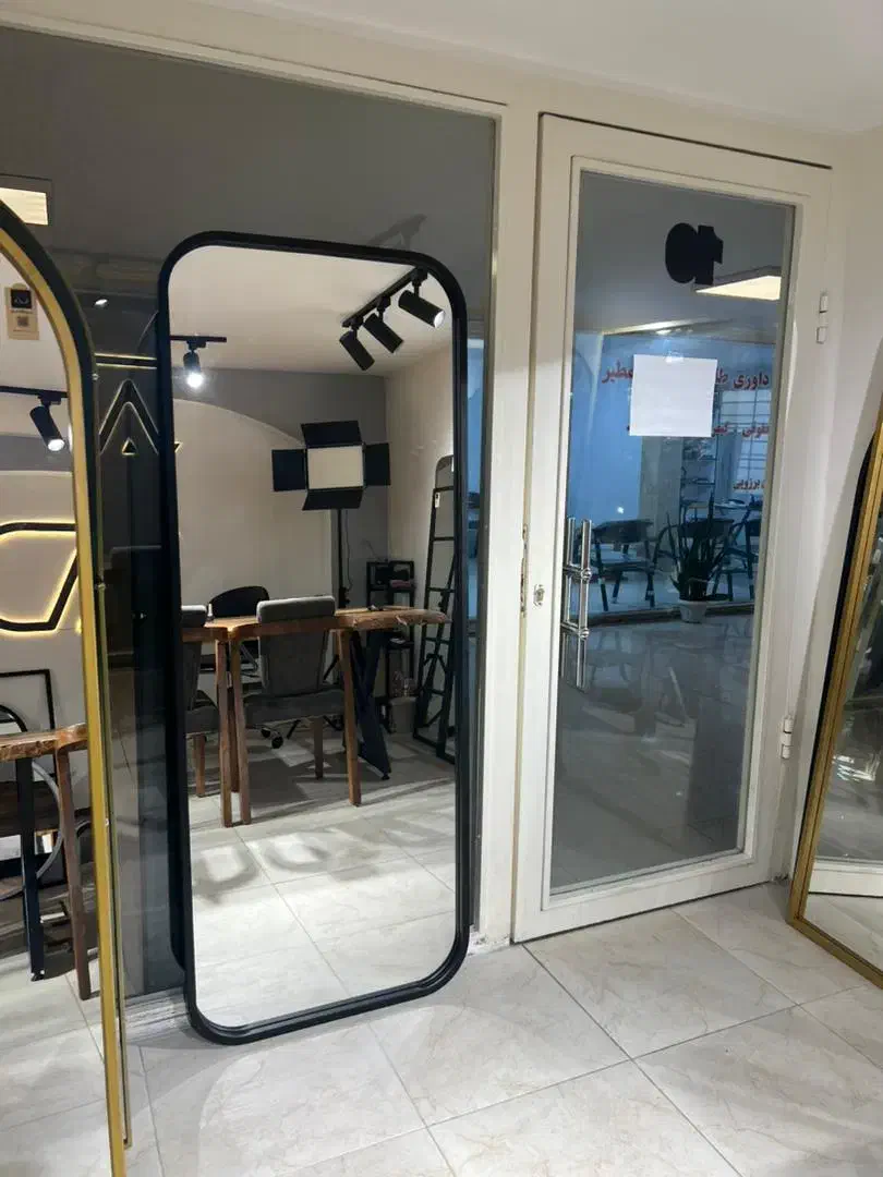 آینه قدی چهارگوش خم جذاب|آینه|سرخرود, |دیوار