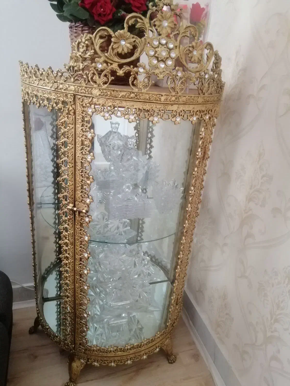 بوفه و ایینه وشمعدان|بوفه، ویترین، کنسول|گالیکش, |دیوار
