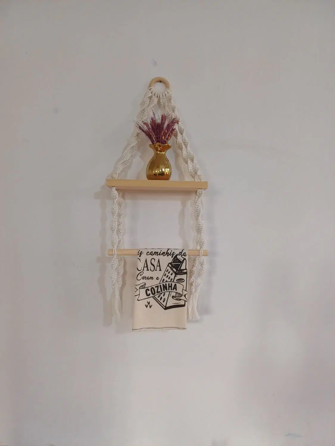 اویز .شلف مکرومه|صنایع دستی و سایر لوازم تزئینی|عطاملک, |دیوار