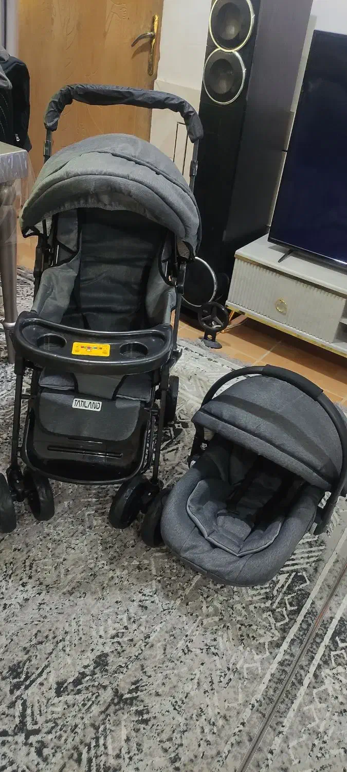 کریر و کالسکه سیسمونی نو|کالسکه و لوازم جانبی|نجف‌آباد, یزدانشهر|دیوار