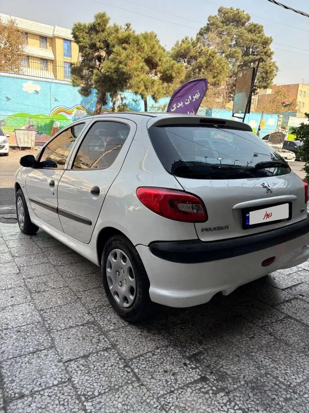 ۲۰۶ مدل ۹۶ تیپ ۲|خودرو سواری و وانت|تهران, آسمان|دیوار