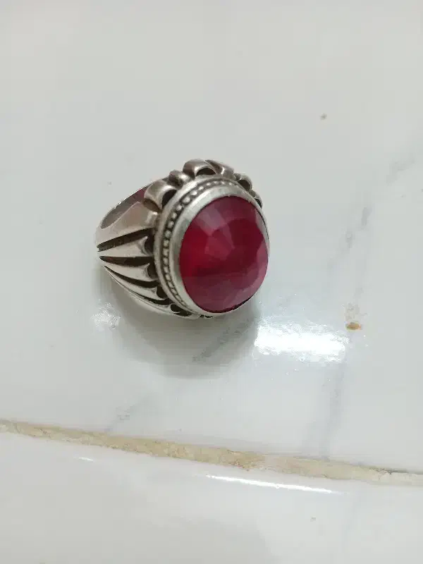 انگشتر یاقوت دونه اناری|جواهرات|قم, منبع آب|دیوار