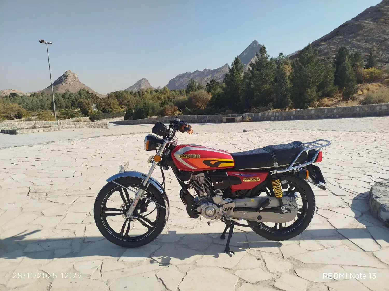 موتور پیشرو 200 بالانسر|موتورسیکلت|اصفهان, بهارستان|دیوار