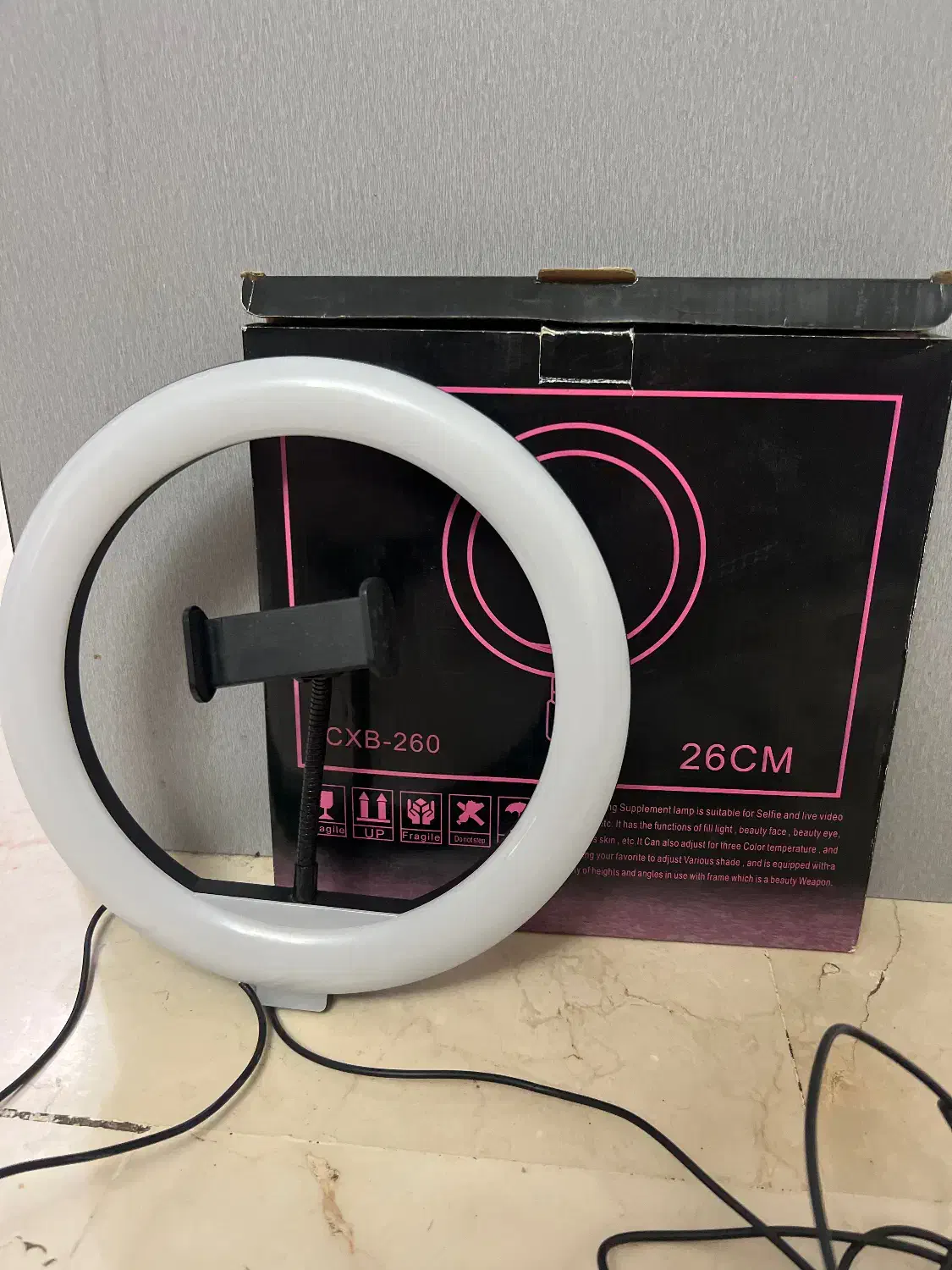 رینگ لایت 26Cm|لوازم جانبی موبایل و تبلت|تهران, سوهانک|دیوار