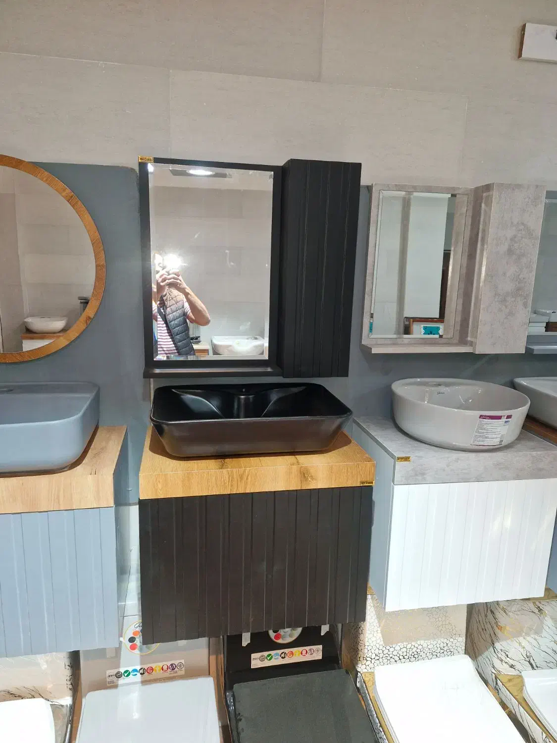 روشویی کابینتی مدل گیتار (tolidi)|لوازم سرویس بهداشتی|رودهن, |دیوار