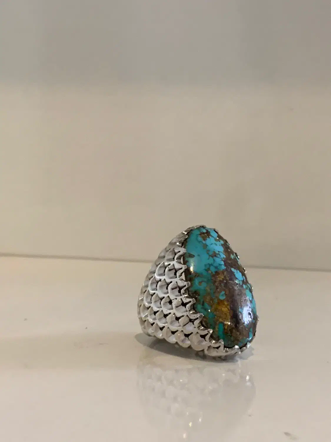 انگشتر فیروزه دستساز به قیمت مناسب|جواهرات|تبریز, |دیوار