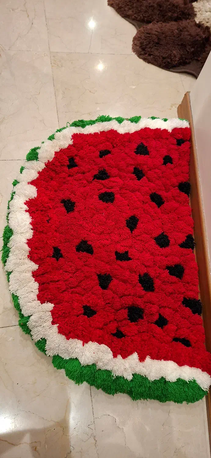 پادری دست بافت کاملا نو طرح هندوانه|پادری|تهران, کاشانک|دیوار