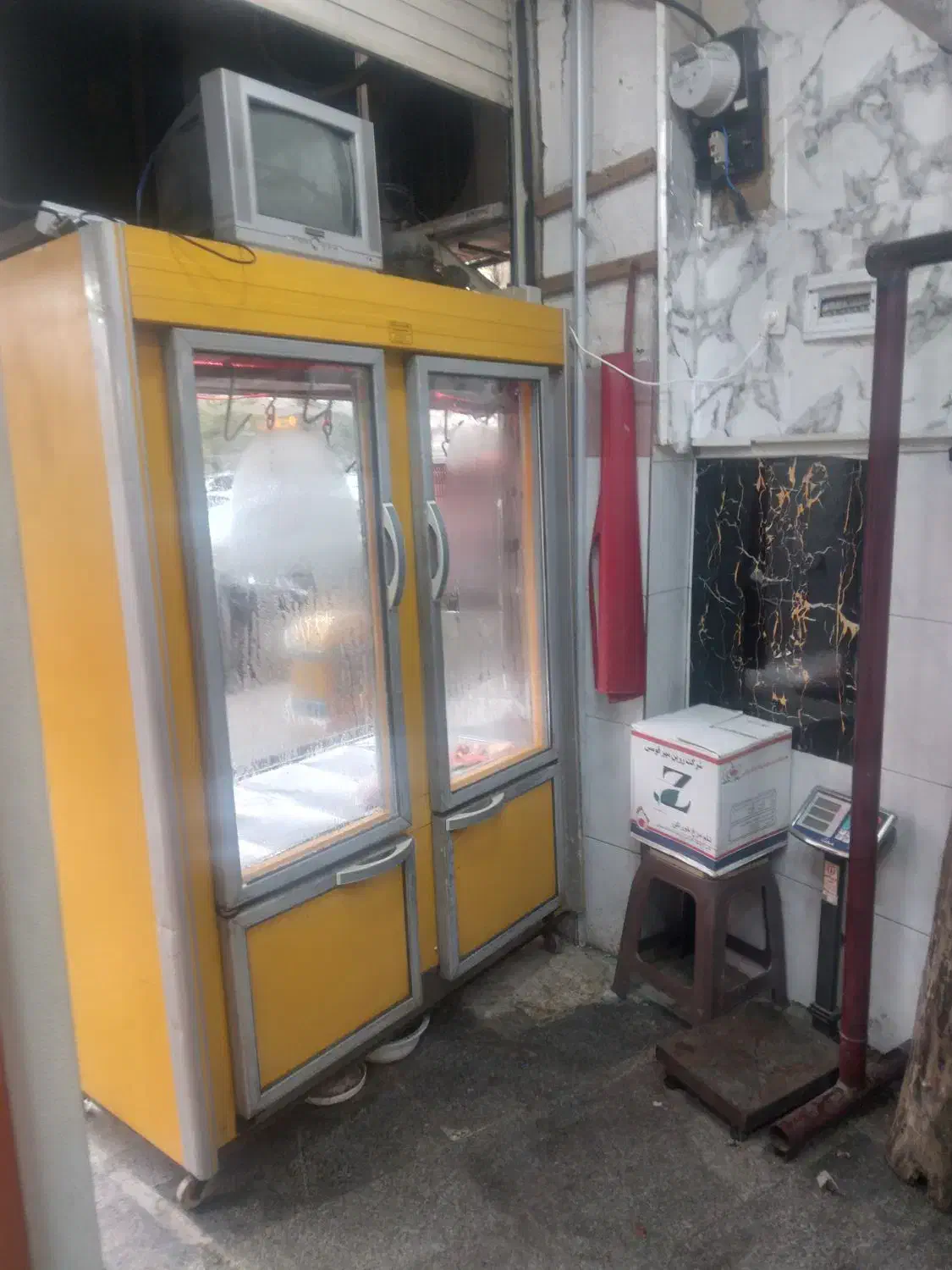 فروش کلیه لوازم سوپر گوشت و مرغ و ...زیر قیمت|فروشگاه و مغازه|رشت, باهنر|دیوار