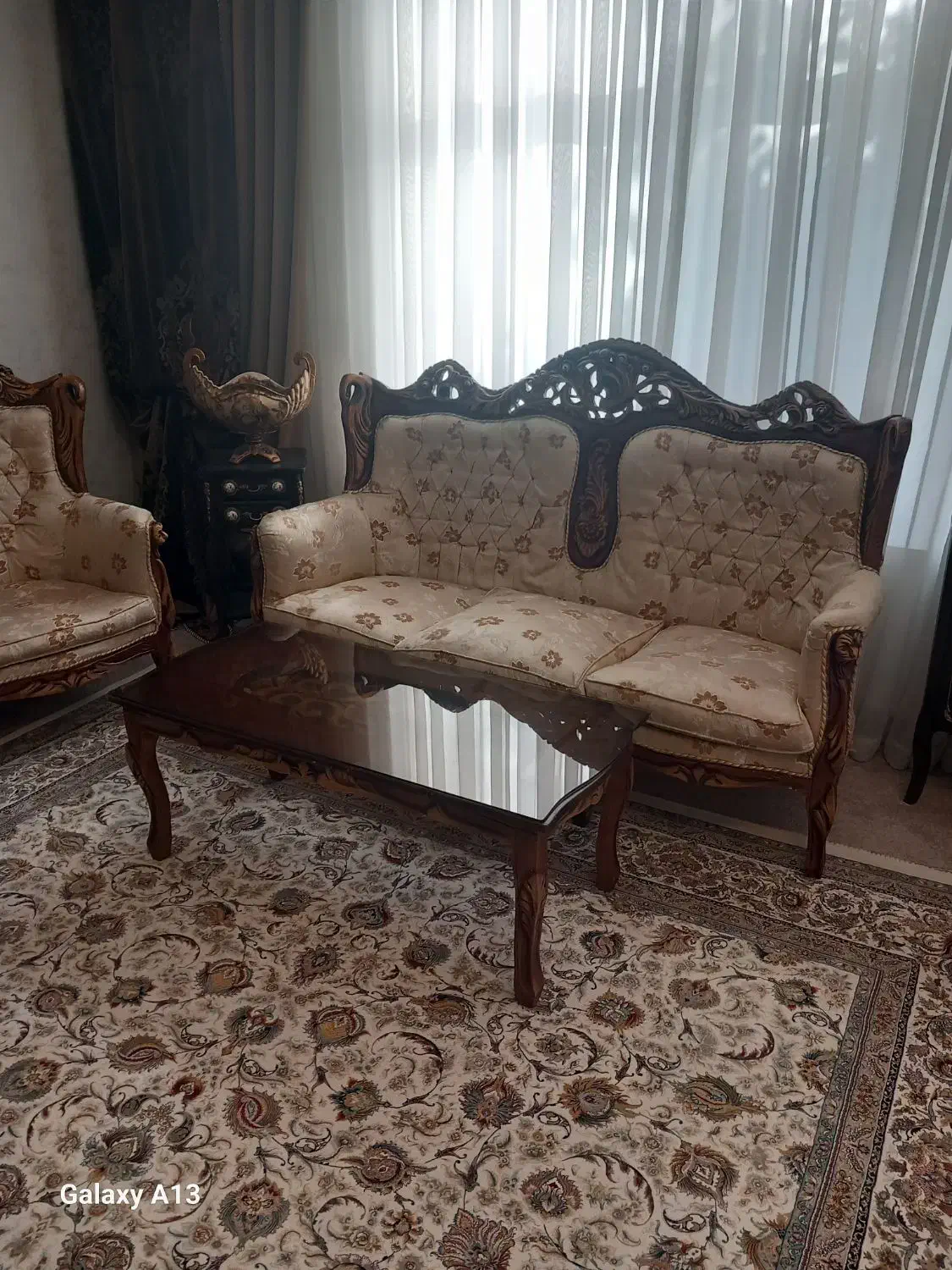 سرویس مبل استیل ۹ نفر|مبلمان خانگی و میز عسلی|مشهد, شفا|دیوار