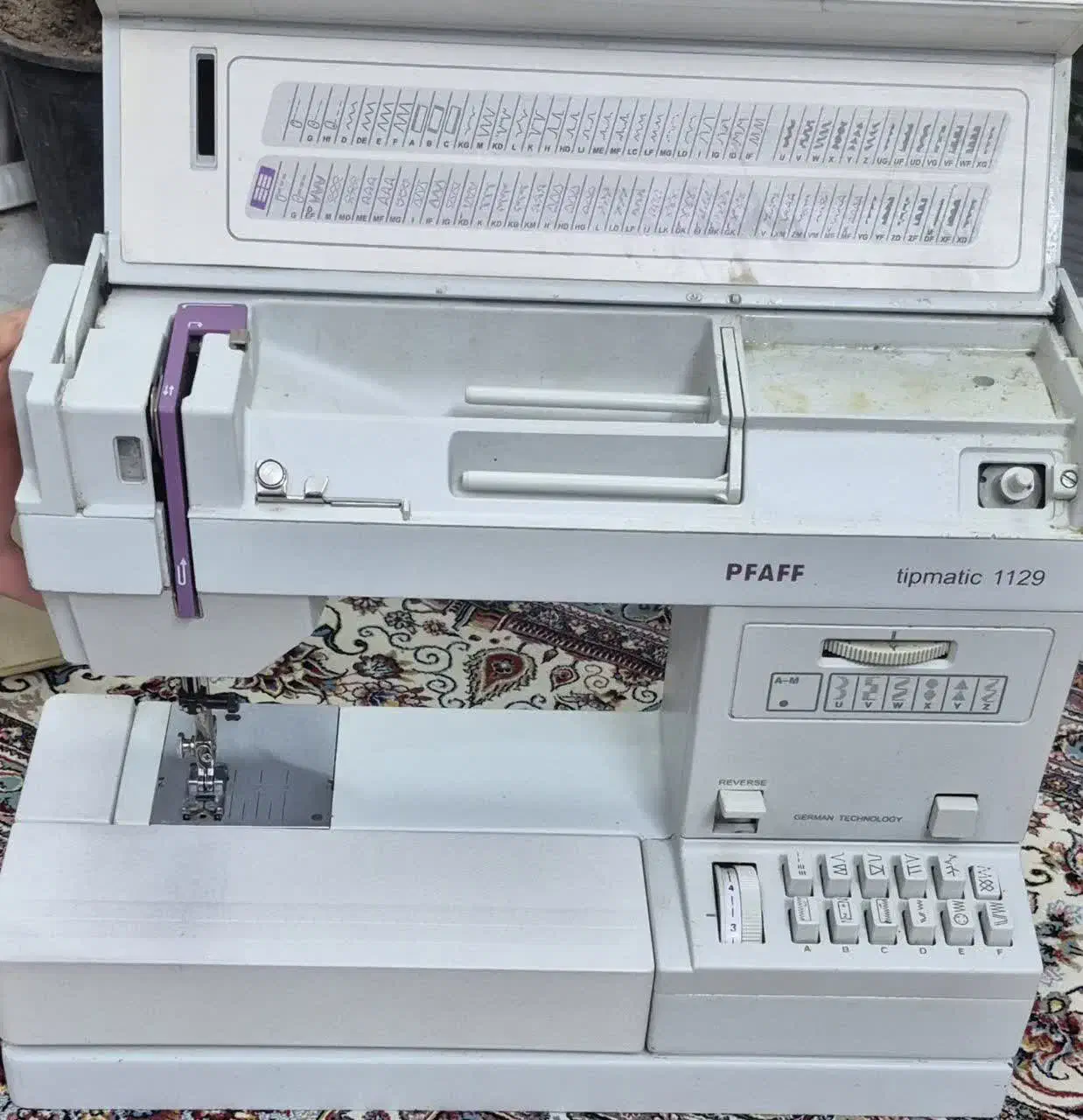 چرخ خیاطی ژانومه مدل ۸۸۸a اصل ژاپن|چرخ خیاطی و ریسندگی|قم, تعویض پلاک|دیوار