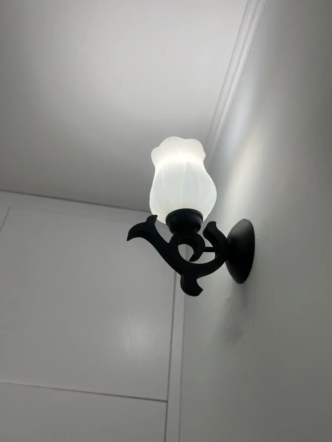 لوستر چوب و شیشه و کریستالی|لوستر و چراغ آویز|شیراز, ملاصدرا|دیوار