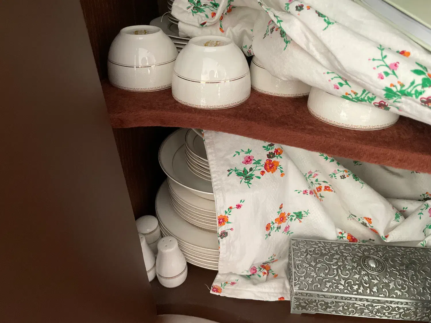 آینه کنسول چوبی|بوفه، ویترین، کنسول|ماهدشت, |دیوار