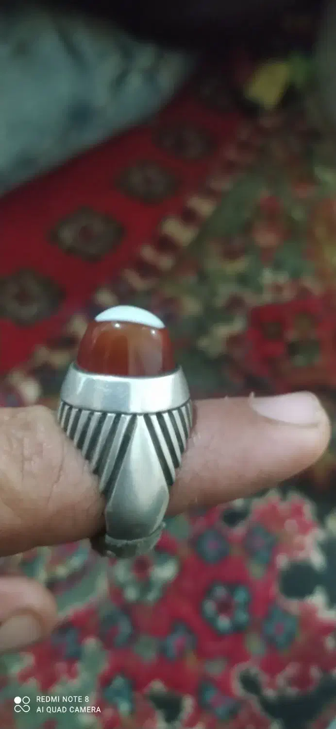 انگشت نقر 22گرم|کلکسیون اشیاء عتیقه|خواف, |دیوار