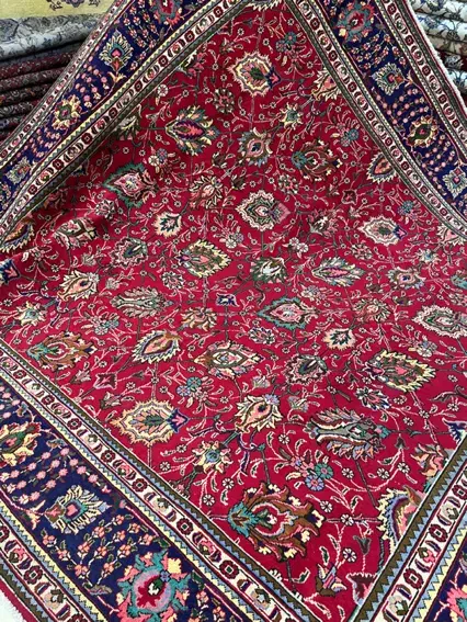 تبریز نقشه افشان سایز سه در سه|فرش|تهران, مرزداران|دیوار